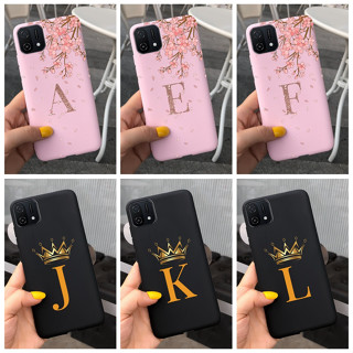 เคสโทรศัพท์ซิลิโคน แบบนิ่ม ลาย A 16k 16e 4G CPH2349 CPH2421 สําหรับ OPPO A16K A16e 2021