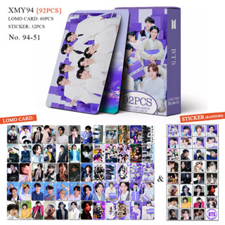โฟโต้การ์ดโลโม่ แบบสองด้าน ลาย BTS Yet To Come in Busan จํานวน 60 ชิ้น ต่อกล่อง
