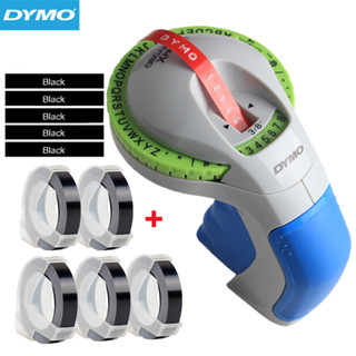 เทปฉลาก ลายนูน Dymo 12965 3/5 ม้วน สําหรับเครื่องพิมพ์ฉลาก 3D 9 มม. Dymo Organizer Xpress