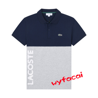 Lacoste  เสื้อคอปกปัก POLO เสื้อโปโลแขนสั้น