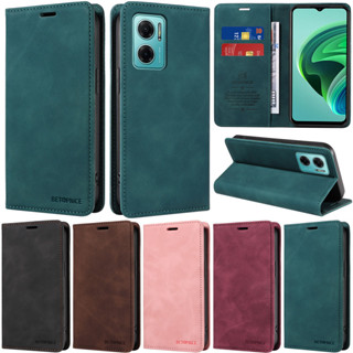 เคสโทรศัพท์มือถือหนัง Pu นิ่ม ผิวด้าน ฝาพับ พร้อมช่องใส่บัตร หรูหรา สําหรับ Xiaomi Poco X5 Pro 5G Poco F5 Pro 5G Poco M5s 4G Poco C55 C50 C51 Poco M3 Pro Redmi K40 Pro