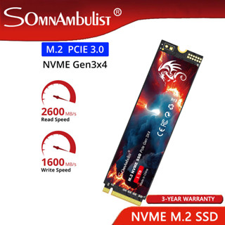 Somnambulist ของแท้ ฮาร์ดไดรฟ์ภายใน M2 Nvme 512GB hdd M.2 2TB 1TB สําหรับแล็ปท็อป