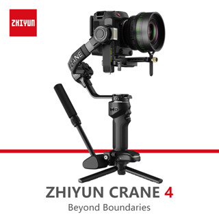 Zhiyun Crane กิมบอลมือถือ 4 3 แกน สําหรับกล้อง Canon Sony Panasonic Nikon DSLR