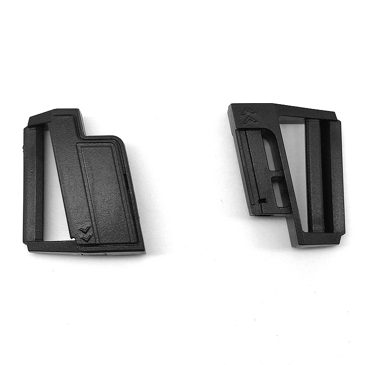 Slider Buckle สําหรับ 20 มม.25 มม.40 มม.เข็มขัดพลาสติกสีดําแม่เหล็กล็อคเลื่อนหัวเข็มขัด Functional Fastener Buckle สําหรับ Fid * ล็อคเปลี่ยน - รูปที่ 4