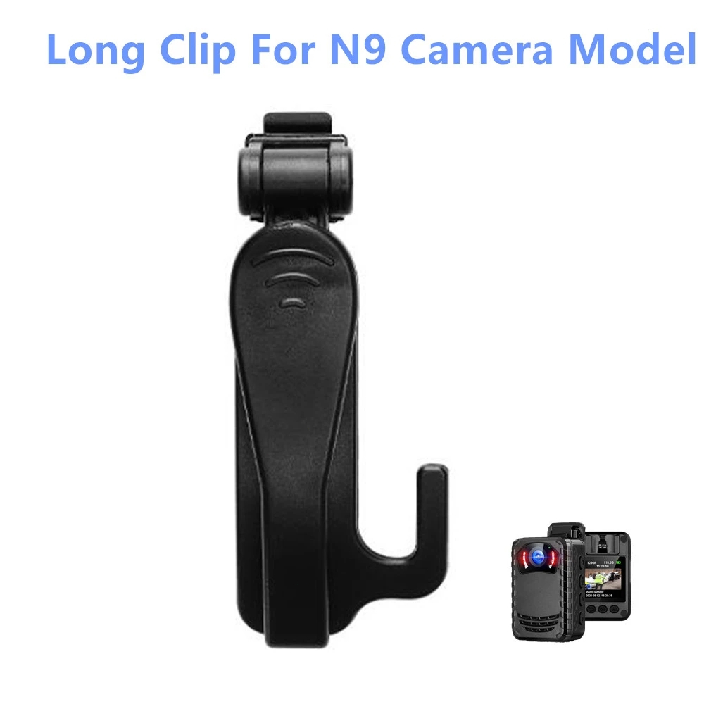 Boblov กล้องบอดี้ แบบคลิปหนีบ ขนาดเล็ก สวมใส่ได้ สําหรับกล้องตํารวจ BOBLOV N9