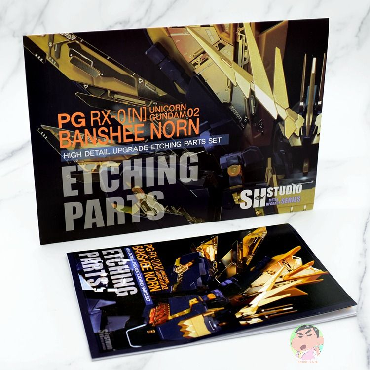 Sh STUDIO PG 1/60 Unicorn Gundam 02 Banshee Norn High Detail อัพเกรดชิ ้ นส ่ วนแกะสลัก