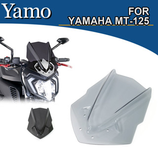 กระจกหน้ารถจักรยานยนต์ อุปกรณ์เสริม สําหรับ Yamaha MT125 MT-125 2015-2019 MT 125