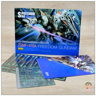 SH STUDIO MG 1/100 Freedom Gundam High Detail Upgrade Etching Parts