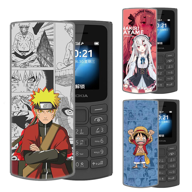 สําหรับNokia 105 4G 2021 กรณี105 2017 2019 HDทาสีTPU SlimซิลิโคนปกหลังสําหรับNokia 125 220 225 Shell