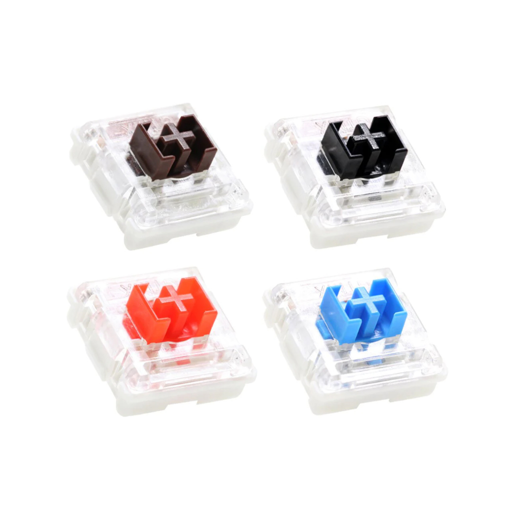 OUTEMU OTM LOW PROFILE SWITCH BLACK RED BLUE BROWN 3 PINS สําหรับ ULTRA-SLIM ULTIMATE MECHANICAL KEYBOARD