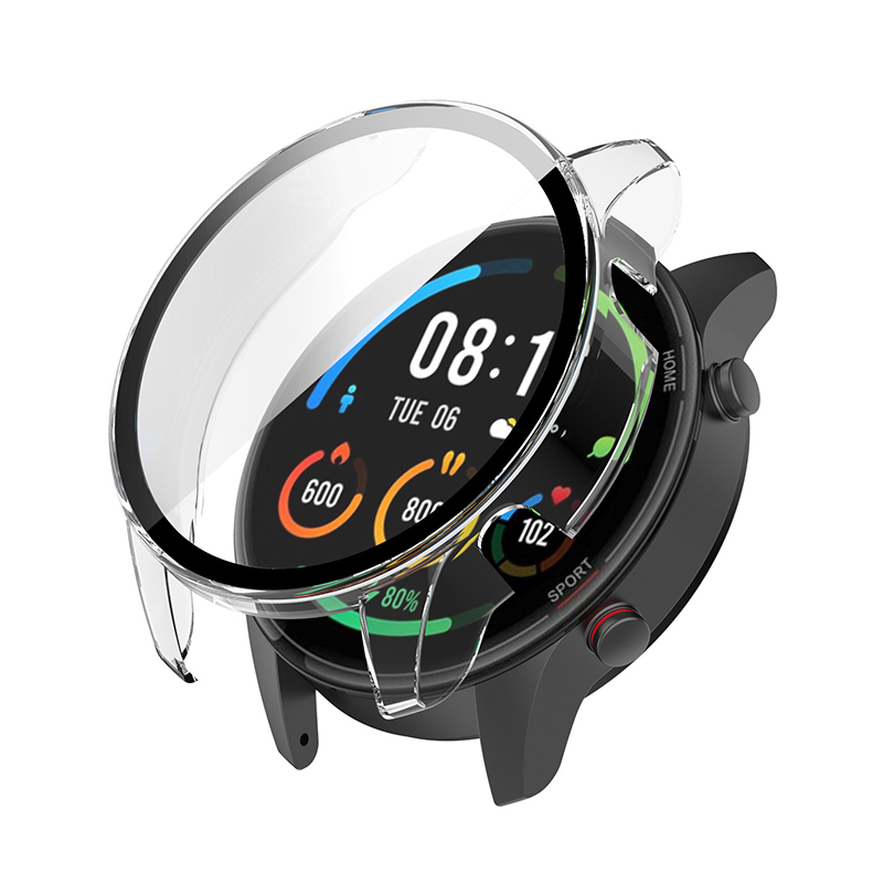 เคสหน้าปัด TPU แบบใส PC plus เคสกระจกนิรภัย สําหรับ Xiaomi Mi watch sports ราคา ถูกที่สุด ดีลบีเคเค แกลเลอรีภาพที่ 7