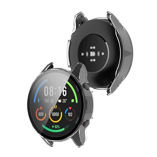 เคสหน้าปัด TPU แบบใส PC plus เคสกระจกนิรภัย สําหรับ Xiaomi Mi watch sports