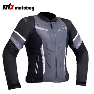 Motoboy SJ-06 AIR เสื้อแจ็กเก็ต ผ้าตาข่าย ระบายอากาศ กันตก ลําลอง เหมาะกับฤดูร้อน สําหรับผู้ชาย ขี่รถจักรยานยนต์