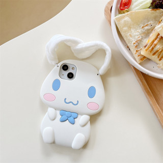 เคสโทรศัพท์มือถือ ซิลิโคน กันกระแทก ลายการ์ตูน Cinnamoroll น่ารัก สําหรับ iPhone 11 12 13 14 Pro max 12Pro 13Pro 14Pro