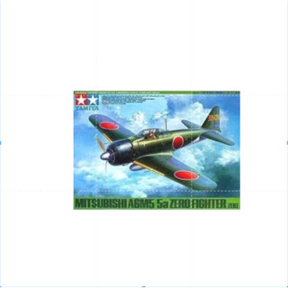 Tamiya โมเดลทหาร 1/48 SCALE #61103 Mitsubishi A6M5 / 5a ZERO FIGHTER (ZEKE)