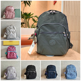 Kipling k15210 กระเป๋าเป้สะพายหลัง ขนาดกลาง 16 สี สําหรับใส่คอมพิวเตอร์ เหมาะกับการพกพาเดินทาง ทํางานประจําวัน