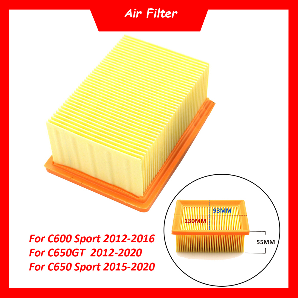 ไส้กรองอากาศรถจักรยานยนต์ แบบเปลี่ยน สําหรับ BMW C600 C650 Sport C650GT C650 GT 2012-2020