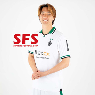 【SFS】เสื้อยืดกีฬาแขนสั้น ลายทีมชาติฟุตบอล Borussia Monchengladbach 23-24 คุณภาพสูง ไซซ์ S - 2XL