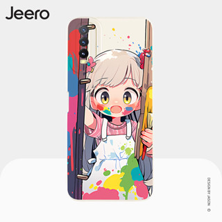 Jeero เคสวีโว่ เคสซิลิโคนนุ่มขอบเหลี่ยมกันกระแทกการ์ตูนน่ารักตลก เคสโทรศัพท์ VIVO Y3S Y11 Y12 Y12S Y15 Y15S Y15A Y17 Y20 Y20S Y21 Y21T Y33S พลัส HFE2650