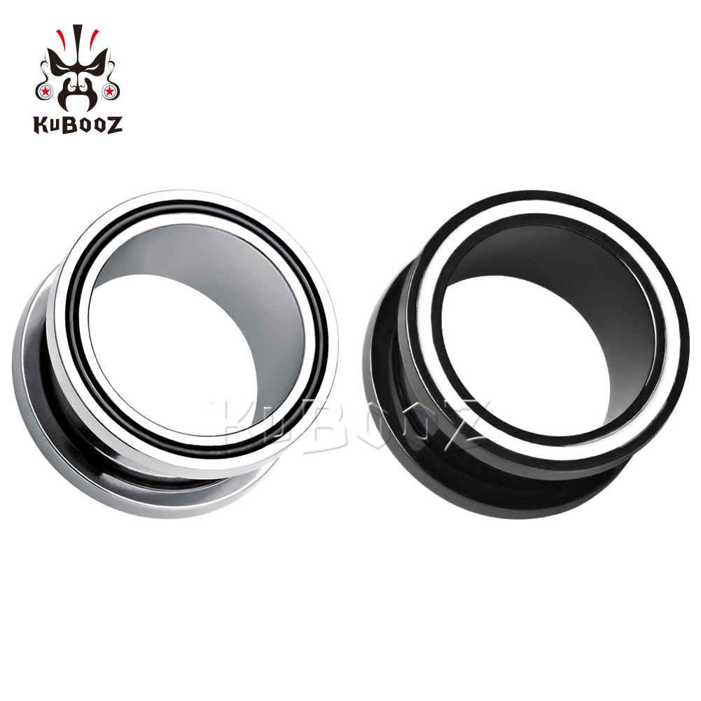 Kubooz จิวเจาะร่างกาย ต่างหู สเตนเลส แบบสกรูคู่ 2 ชิ้น