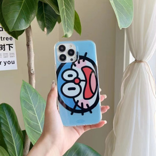 เคสโทรศัพท์มือถือแบบนิ่ม ลายแมวท้องฟ้าสีฟ้า สําหรับ iPhone 13pro 12pro 14 14promax 14pro