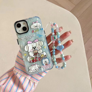 เคสโทรศัพท์มือถือ tpu แบบนิ่ม ลายลูกสุนัข สําหรับ iPhone 13promax 14 14promax 14pro 13pro 12pro