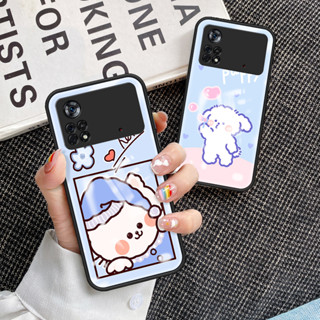 เคสโทรศัพท์มือถือกระจกนิรภัย TPU แบบนิ่ม ขอบแข็ง กันกระแทก สําหรับ Xiaomi Poco X4 Pro 5G Poco X4 Pro 5G เคส