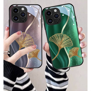 Dmy เคสโทรศัพท์มือถือกระจกนิรภัย ลายโชคดี สําหรับ iphone 14 pro max 12 mini 11 13 pro XS max XR X 6 6S plus 7 8