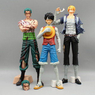 ฟิกเกอร์ One Piece Monkey D. โมเดลฟิกเกอร์ Pvc รูปปั้นอนิเมะ Luffy Vinsmoke Sanji Roronoa Zoro เหมาะกับของขวัญ ของเล่นสะสม สําหรับเด็ก