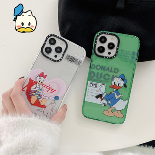 CASE.TIFY High end air cushion protection phone case for iphone 14 14plus 14pro 14promax 13 13pro 13promax cartoon Donald Duck daisy 12 12pro 12promax 11 11promax Cute cartoon figure Soft Case x xr xsmax 7plus 2023 New design Highquality