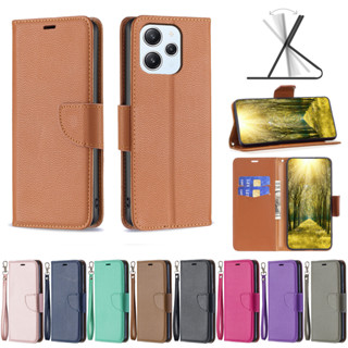 ใหม่ เคสโทรศัพท์มือถือหนัง PU ฝาพับแม่เหล็ก พร้อมช่องใส่บัตร สําหรับ Xiaomi Civi 3 5G Poco F5 X5 Pro 5G Redmi 12 4G K60 Pro