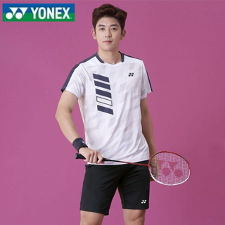 ใหม่ Yonex ชุดกีฬาวอลเลย์บอล ดูดซับเหงื่อ แห้งเร็ว ระบายอากาศ ใส่สบาย เหมาะกับฤดูร้อน สําหรับผู้ชาย และผู้หญิง 2023