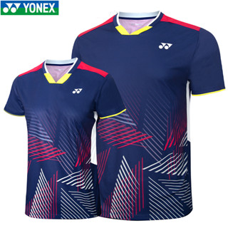 ใหม่ Yonex เสื้อยืดแขนสั้น แห้งเร็ว เหมาะกับการวิ่ง เล่นกีฬาบาสเก็ตบอล แบดมินตัน แฟชั่นฤดูร้อน สําหรับผู้ชาย และผู้หญิง 2023