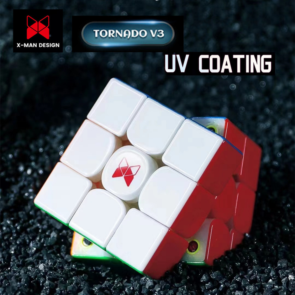 QiYi X-Man Tornado V3M 3x3 รุ่นเรือธงแม่เหล็ก Magic Speed Cube Qiyi XMD Tornado V3 M Pioneer รุ่นปริ