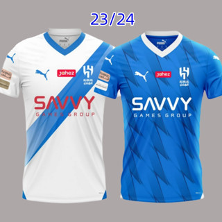 เสื้อกีฬาแขนสั้น ลายทีมชาติฟุตบอล Al Hilal SFC 233 24 ชุดเหย้า สําหรับผู้ชาย