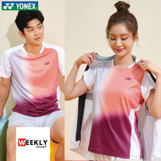 Yonex ใหม่ เสื้อแจ็กเก็ต เสื้อกีฬาบาสเก็ตบอล แขนสั้น ดูดซับเหงื่อ แห้งเร็ว สไตล์เกาหลี สําหรับผู้ชาย และผู้หญิง