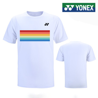 Yonex ล่าสุด เสื้อกีฬาแบดมินตัน เทนนิส ผ้าตาข่าย ระบายอากาศ แห้งเร็ว สําหรับผู้ชาย และผู้หญิง 2023