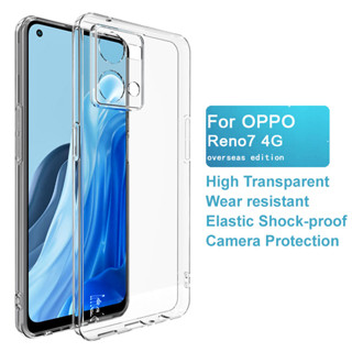 Imak OPPO Reno 7 4G Overseas Version / F21 Pro 4G Overseas Version เคสโทรศัพท์มือถือ ซิลิโคนนิ่ม TPU ใส กันกระแทก สําหรับ