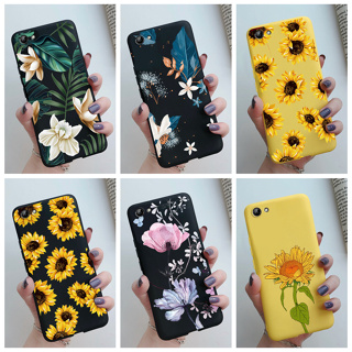 เคสโทรศัพท์ซิลิโคน TPU แบบนิ่ม ลายดอกไม้ สําหรับ Vivo Y71 Y71i Y71A 1724 1801 1801i 1803 1808 1812