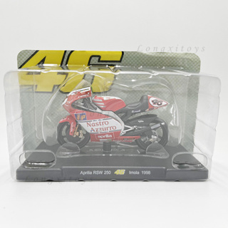 โมเดลรถจักรยานยนต์จําลอง ขนาด 1:18 Aprilia RSW 250 lmola 1998 Mugello 1999 ของเล่นสําหรับเด็ก