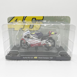 โมเดลรถจักรยานยนต์จําลอง 1:18 Aprilia RS 125 Worldchampion 1997 125 GP European GP Championship 1995 ของเล่นสําหรับเด็ก