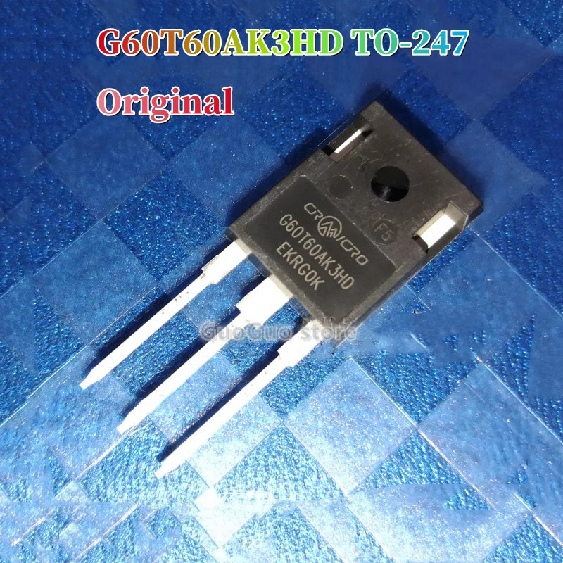 CRG60T60AK3HD TO-247 5 ชิ้น G60T60AK3HD 60T60 TO247 60A/600V IGBT ทรานซิสเตอร์ใหม่ pxr3