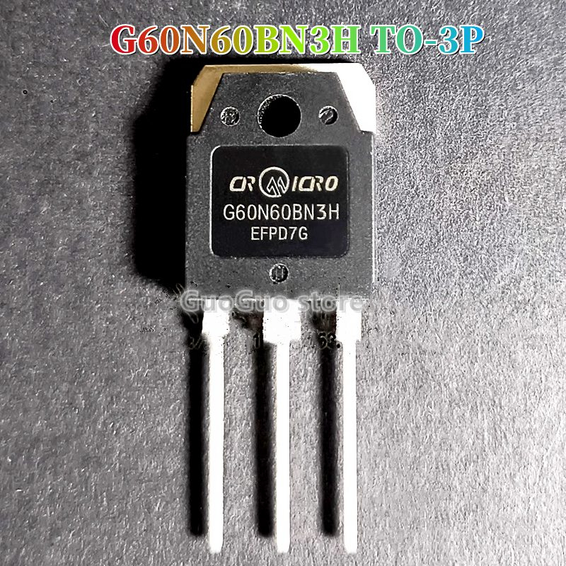 สวิตช์บ้าน G60N60BN3H TO-3P G60N60 2 ชิ้น BN3H TO3P 60A/600V IGBT ทรานซิสเตอร์ pxb8