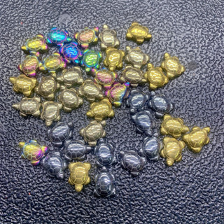 จี้รูปเต่า ไพไรต์ terahertz aura terahertz hematite สําหรับทุกเพศ