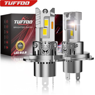 Tuffoo 2023 ALL ใหม่ หลอดไฟหน้ารถยนต์ Led T3Z H4 HS1 H4 9003 Hb2 สว่างมาก สีขาว สําหรับหลอดไฟหน้ารถยนต์ 6000K 2 ชิ้น