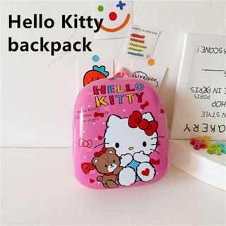 กระเป๋าเป้สะพายหลัง กระเป๋านักเรียน พิมพ์ลาย hello kitty คุณภาพสูง สําหรับเด็กอนุบาล