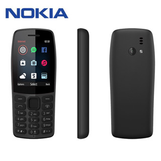 โทรศัพท์มือถือ Nokia 210 Dual Sim Cards Original Unlocked GSM 2.4 นิ้ว 2MP โทรศัพท์มือถือ