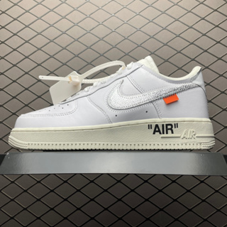 Off-white x Force 1 Low Virgil Abloh AF00 รองเท้าลําลอง สําหรับผู้ชาย ผู้หญิง AO4297-100