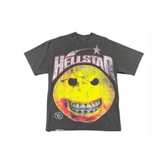 เสื้อยืด พิมพ์ลาย Hellstar Studios Evil Smile สําหรับผู้หญิง