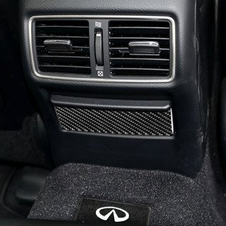 สติกเกอร์คาร์บอนไฟเบอร์ ติดที่เขี่ยบุหรี่ด้านหลัง อุปกรณ์เสริม สําหรับ Infiniti Q50